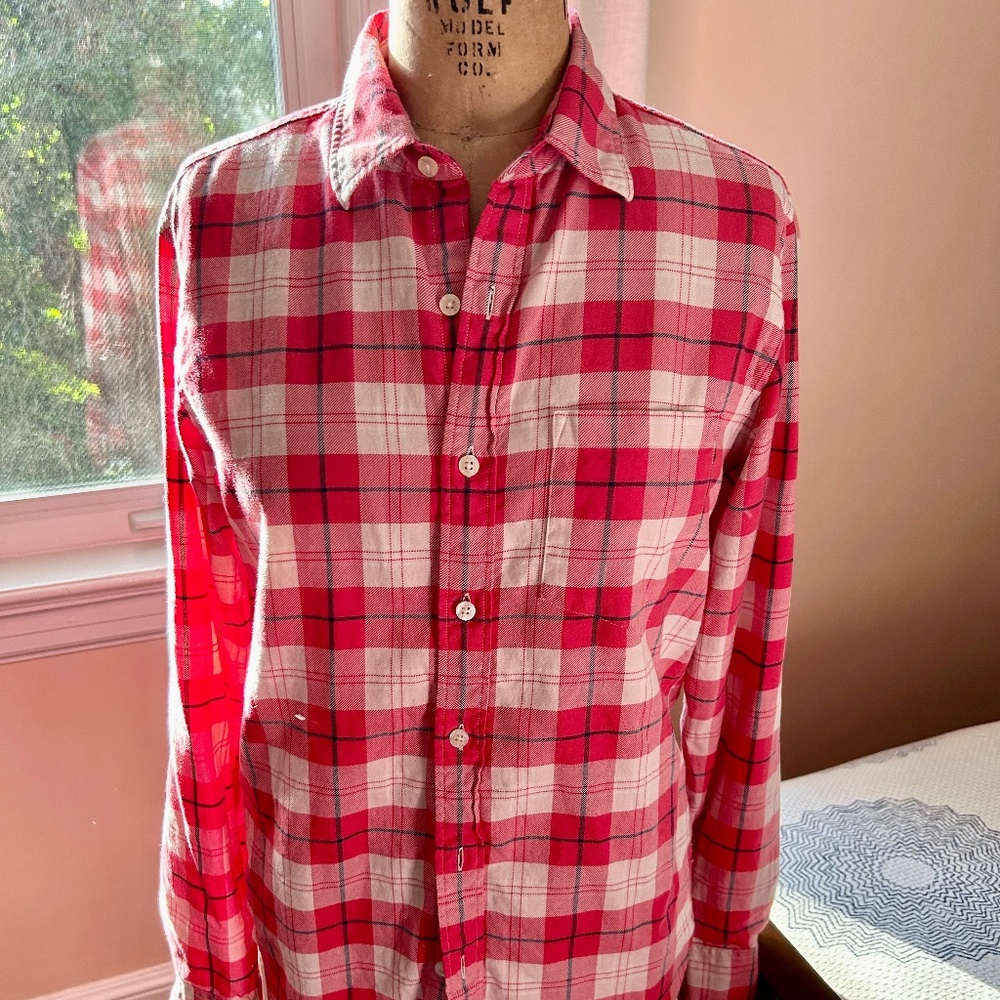 J.Crew Mens Flannel Shirt